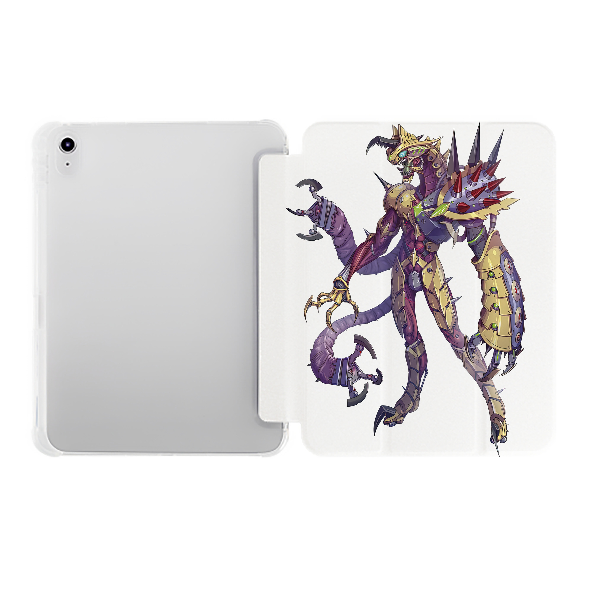 （画像用） ウルトラマン Ultraman IPad ケース ペン収納付き 三つ折りスタンド PUレザー×シリコン 対応機種9.5/10.5/10.9インチ
